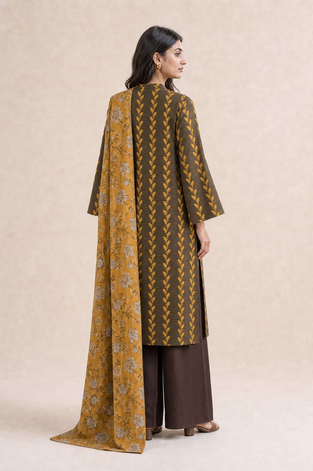 3 Piece Printed Lawn Suit