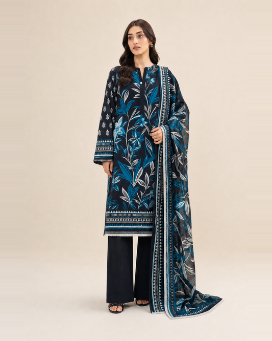 3 Piece Printed Lawn Suit