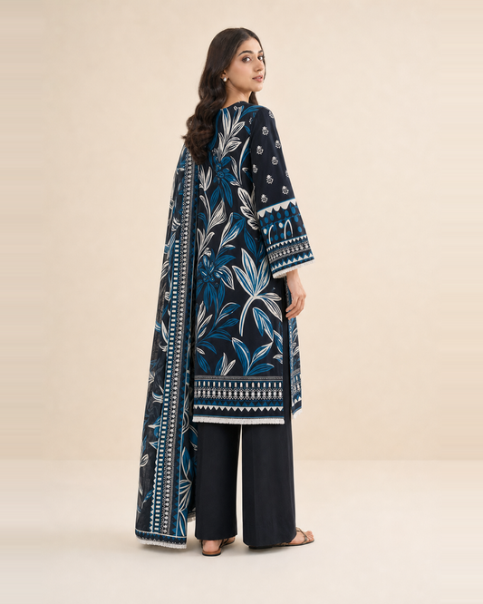 3 Piece Printed Lawn Suit