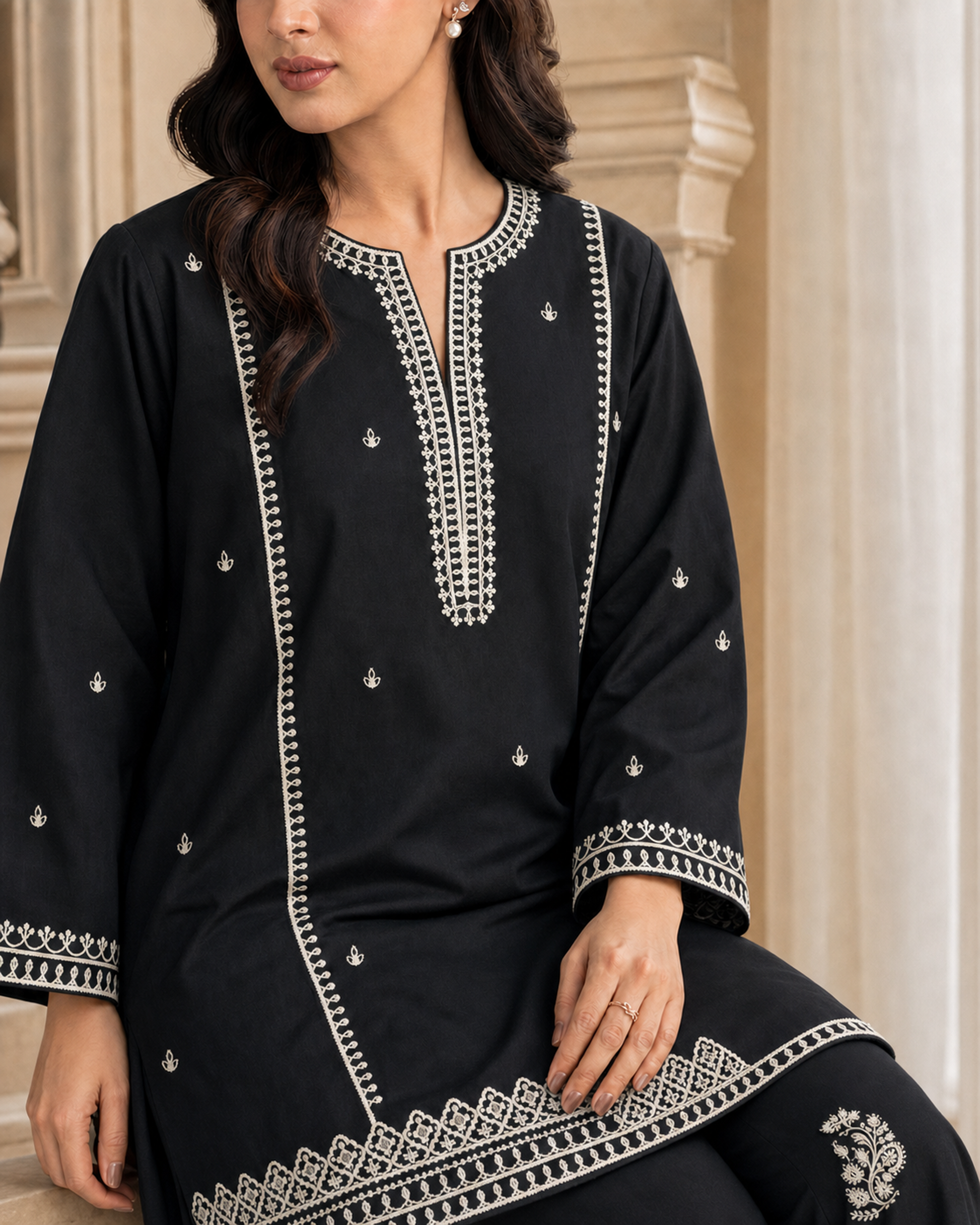 2 Piece Printed Lawn Suit