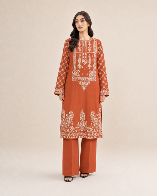 2 Piece Printed Lawn Suit