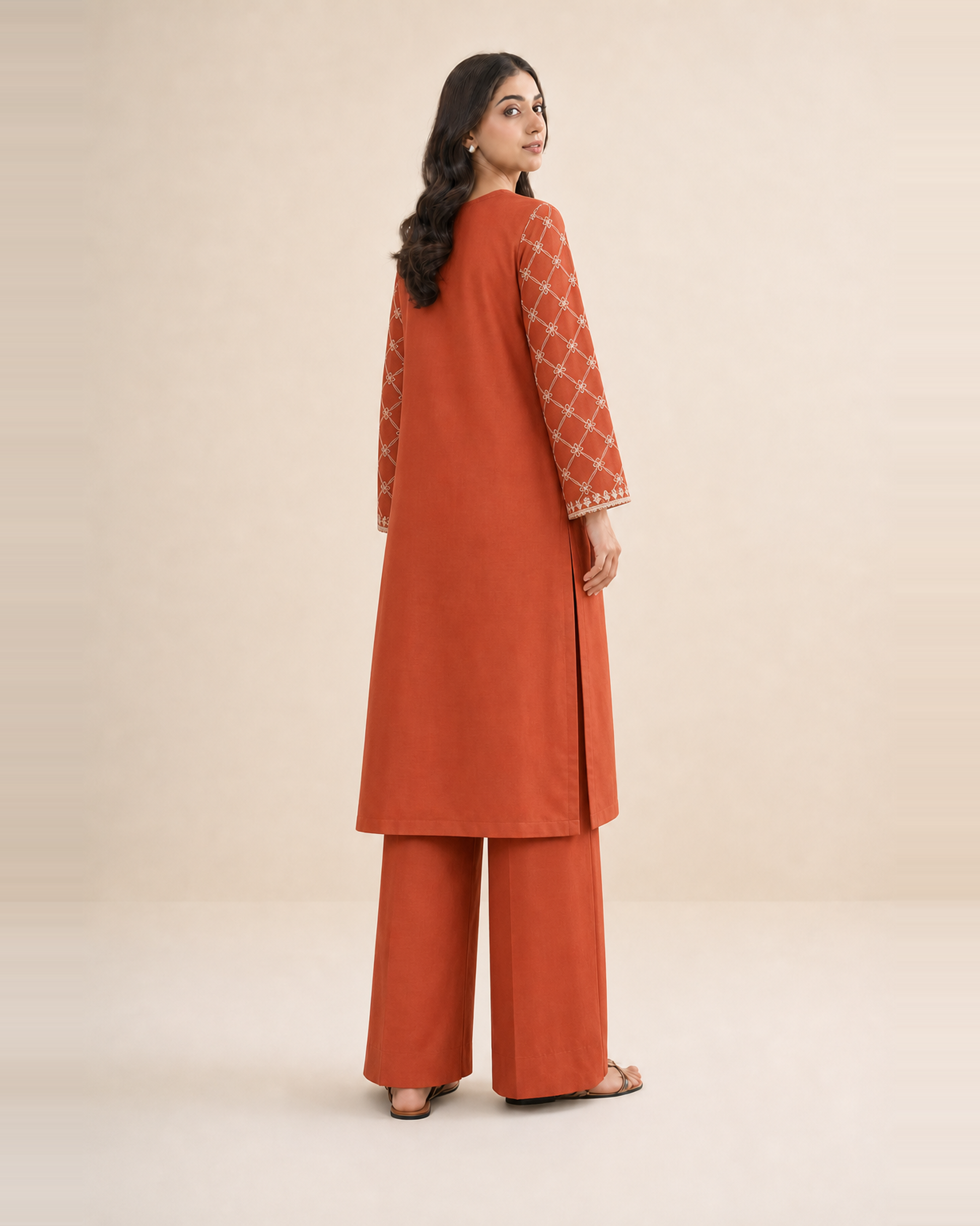 2 Piece Printed Lawn Suit