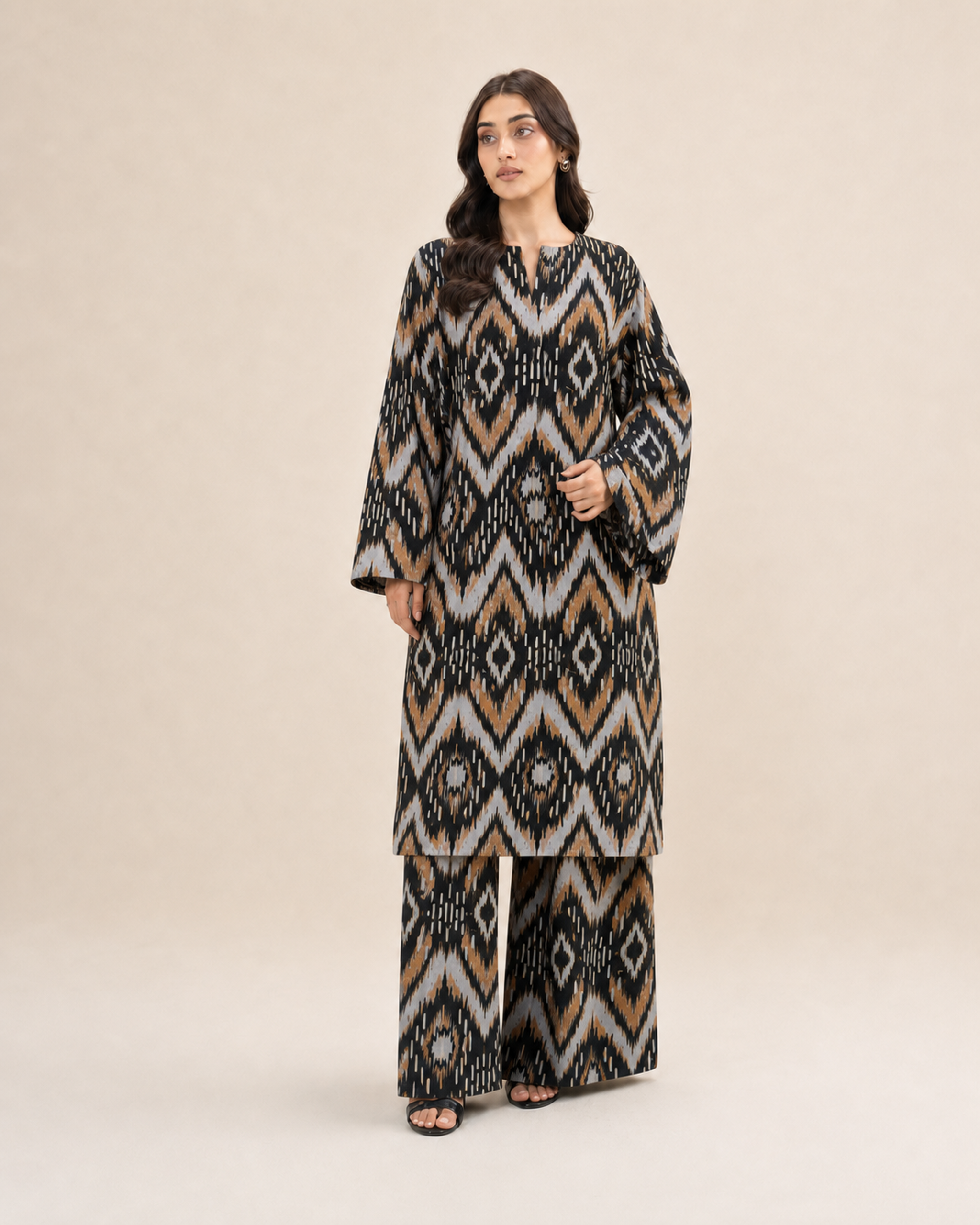 2 Piece Printed Lawn Suit