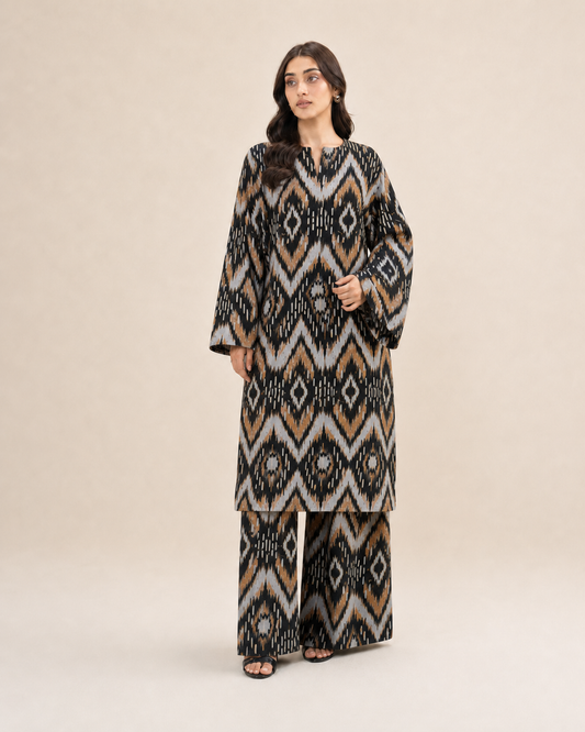 2 Piece Printed Lawn Suit