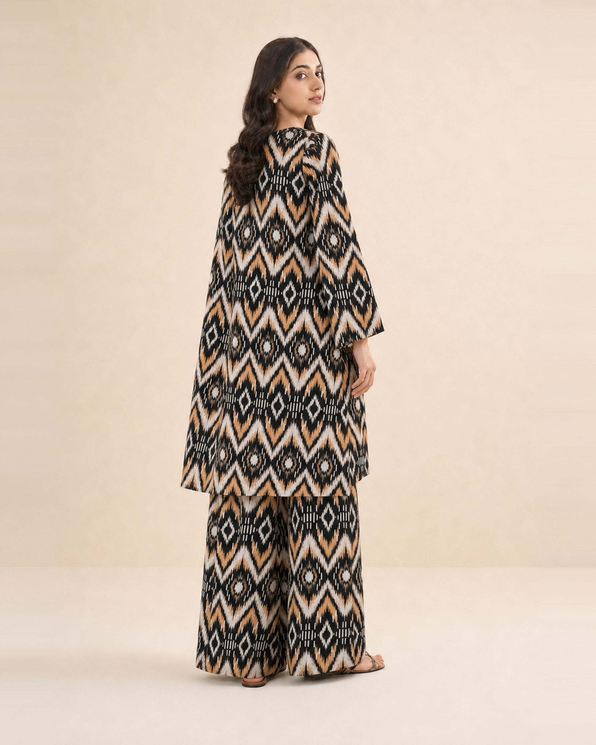 2 Piece Printed Lawn Suit