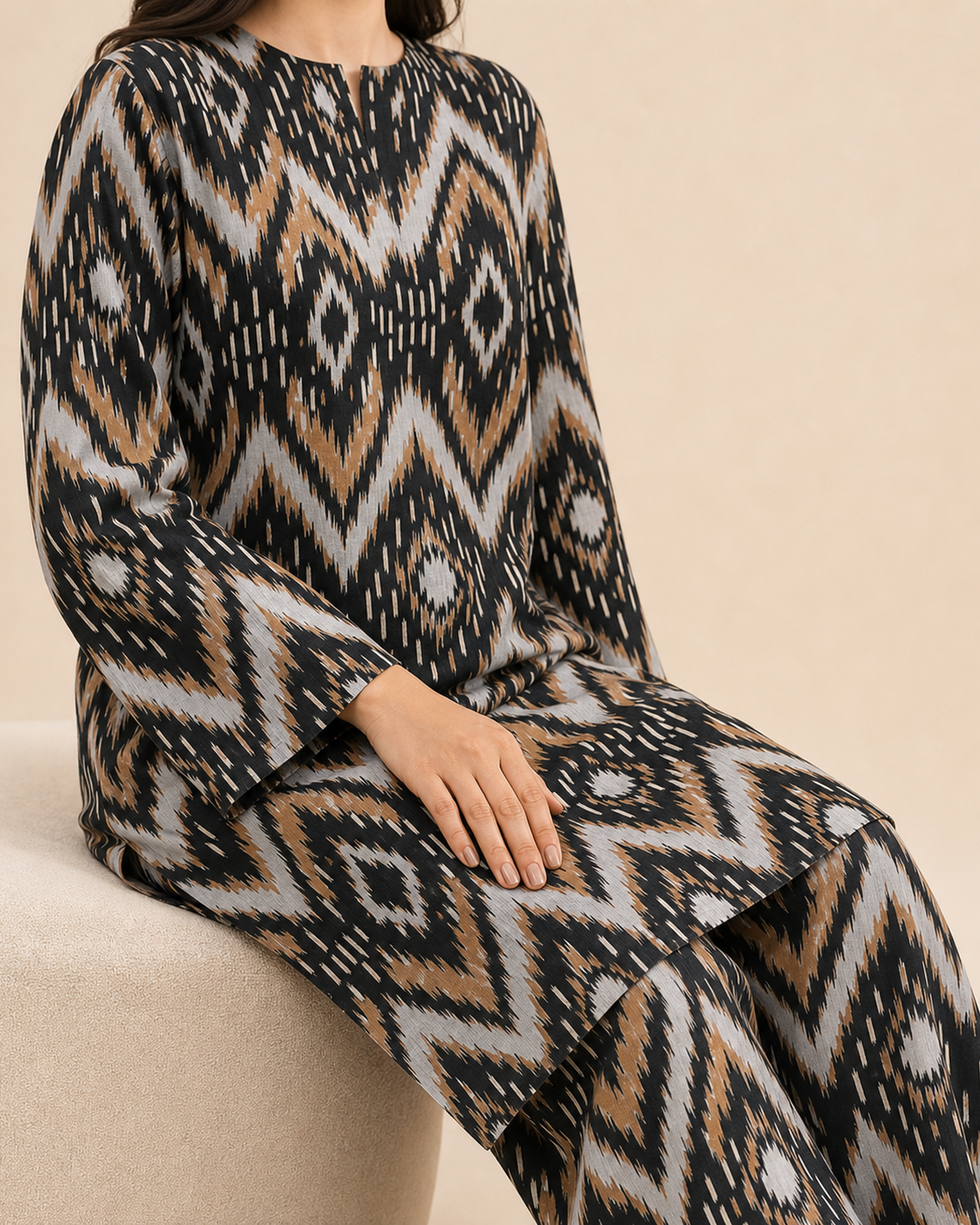 2 Piece Printed Lawn Suit