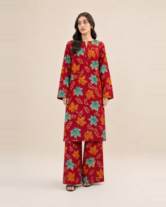 2 Piece Printed Lawn Suit