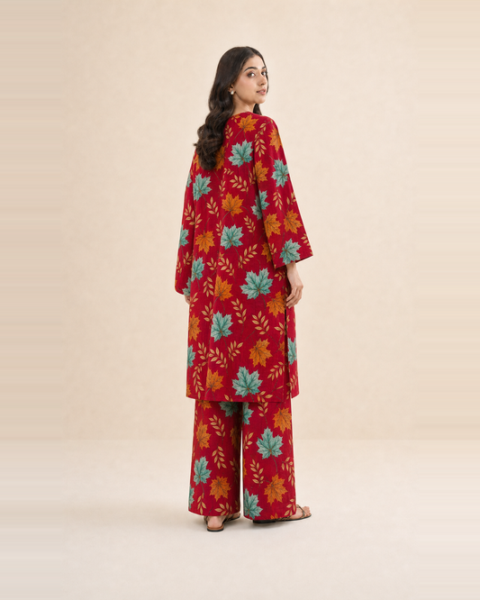 2 Piece Printed Lawn Suit