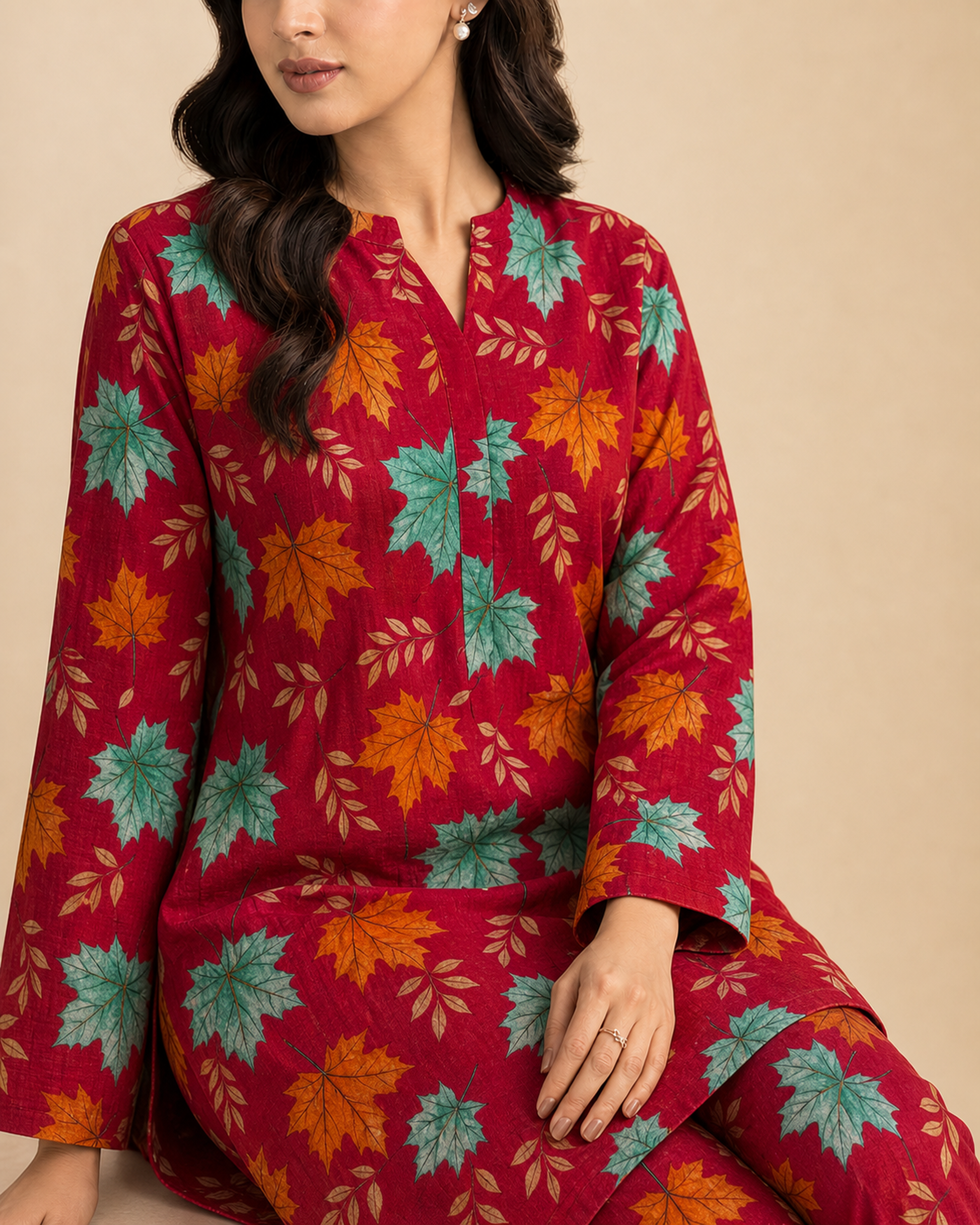 2 Piece Printed Lawn Suit