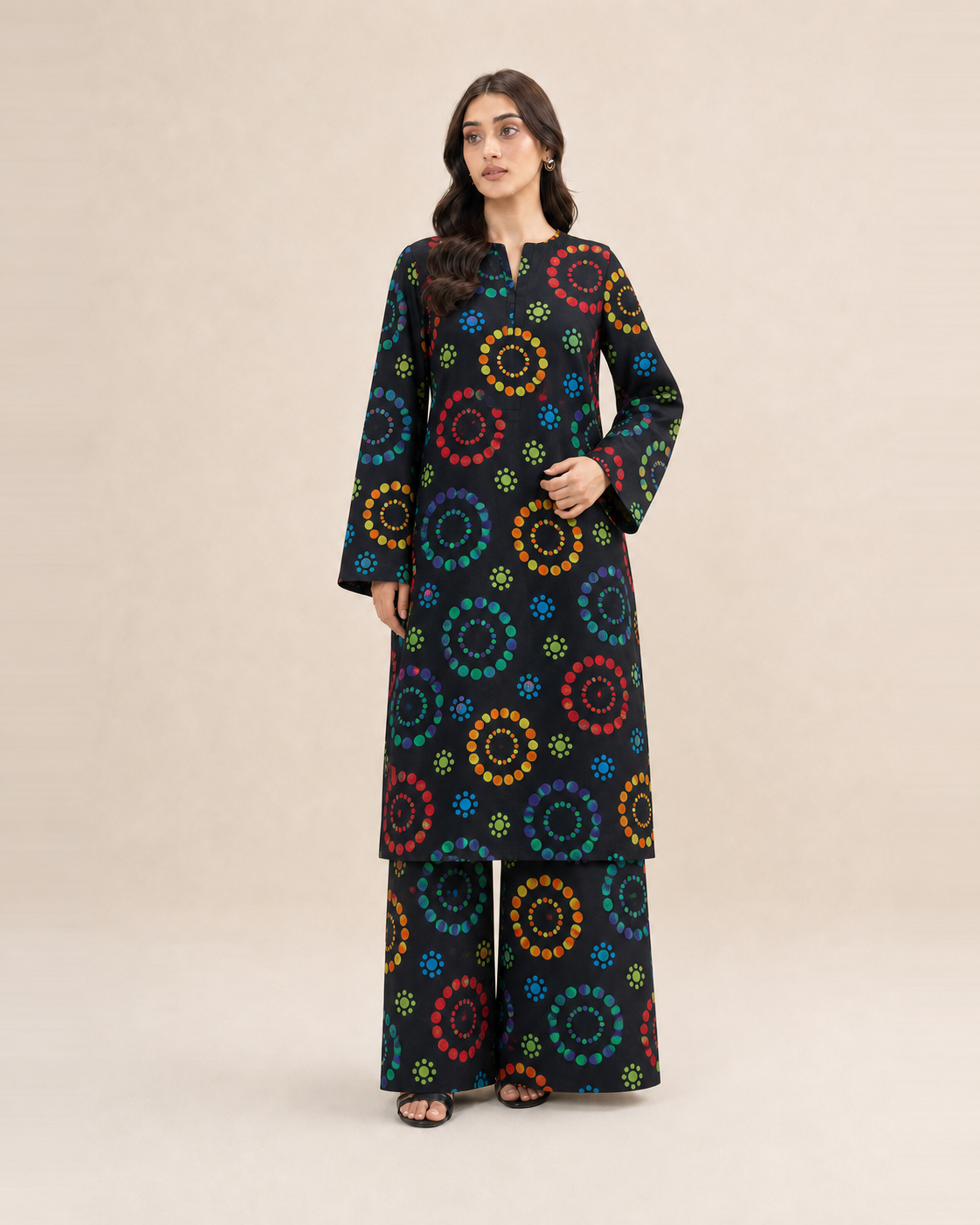 2 Piece Printed Lawn Suit
