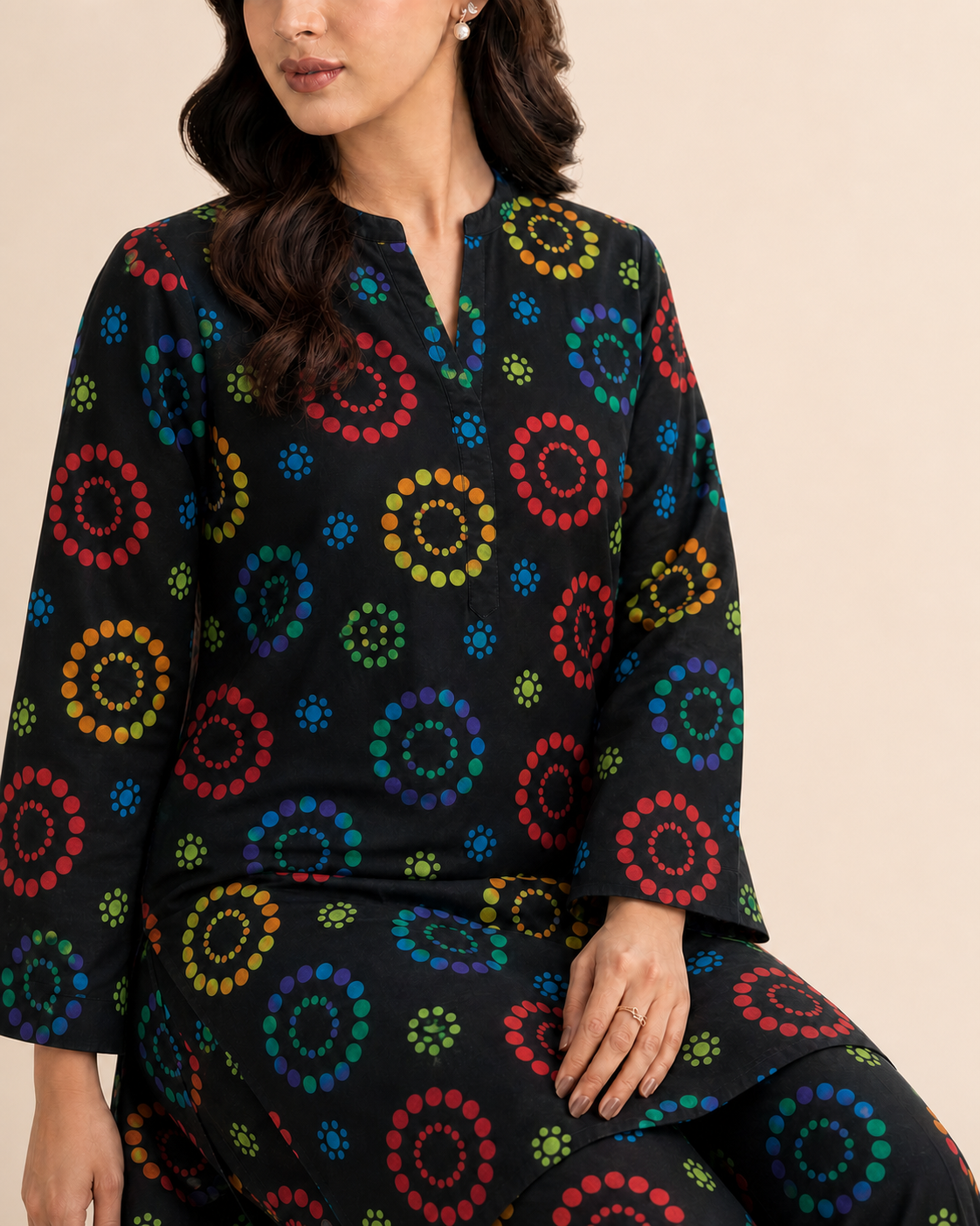 2 Piece Printed Lawn Suit