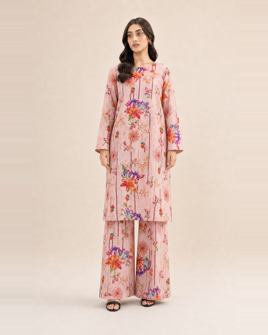 2 Piece Printed Lawn Suit