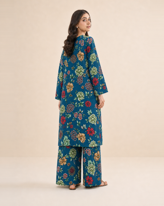 2 Piece Printed Lawn Suit