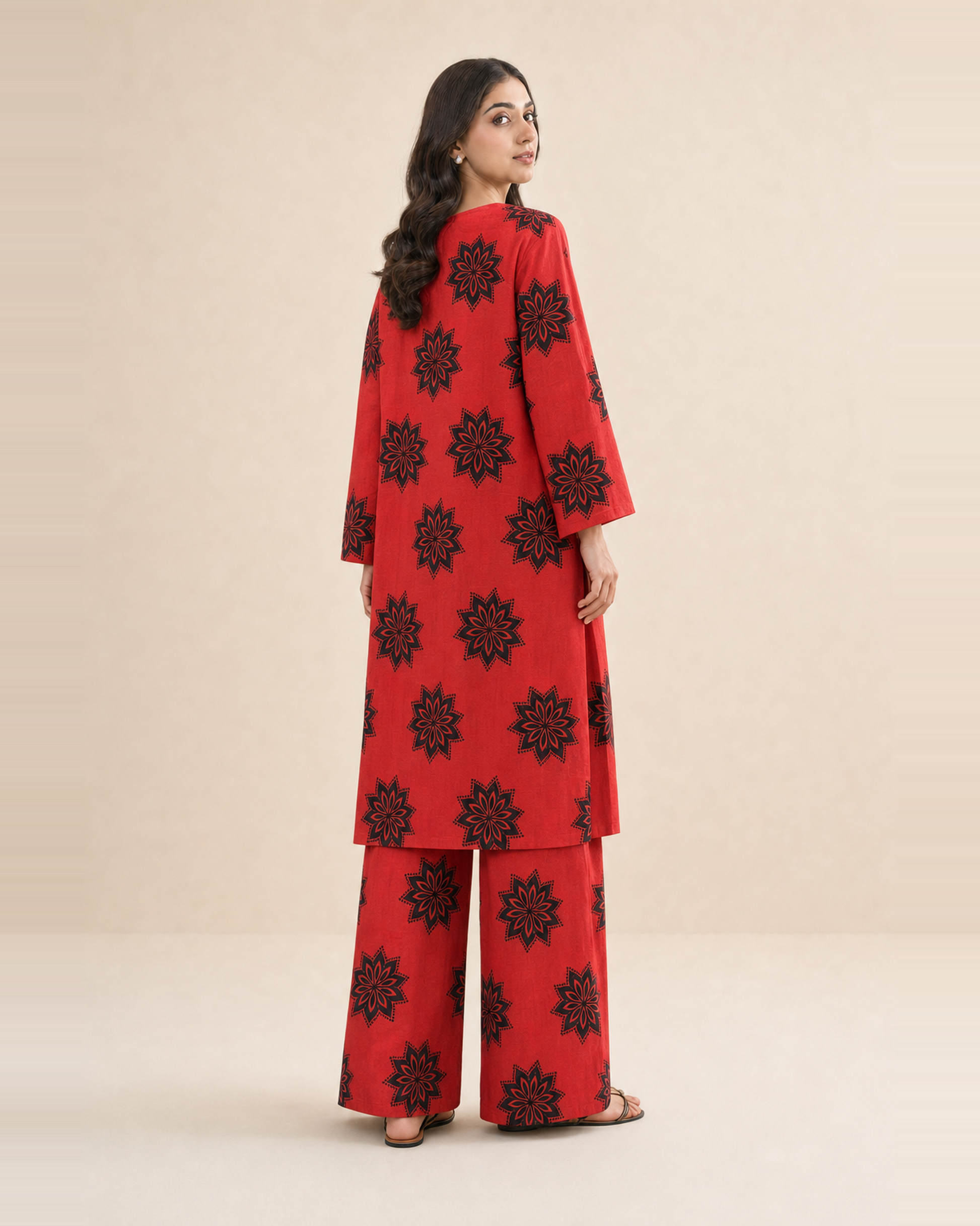 2 Piece Printed Lawn Suit