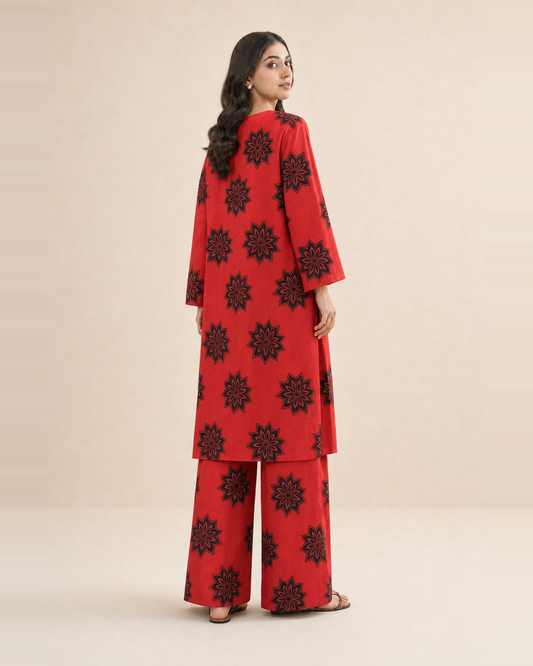 2 Piece Printed Lawn Suit