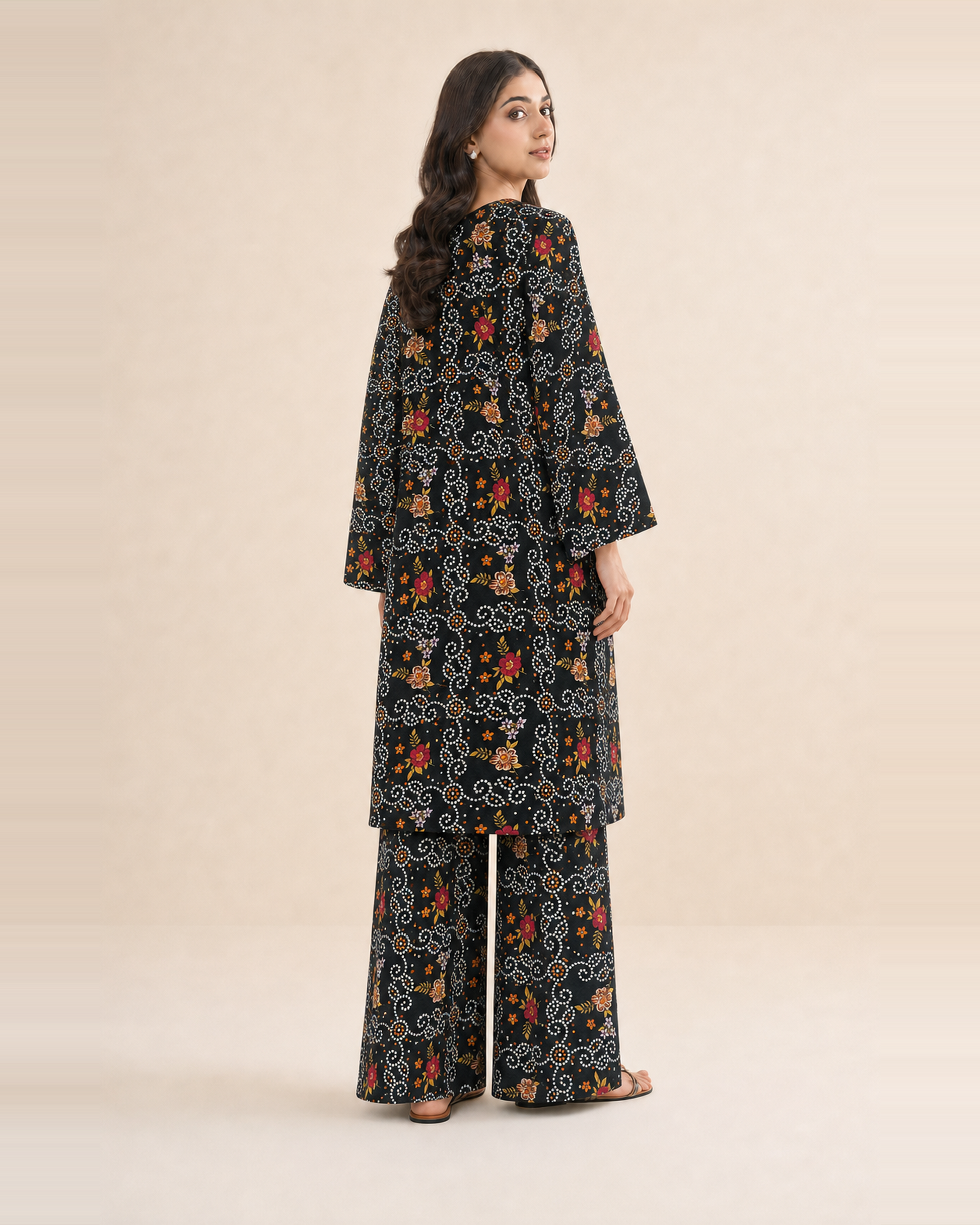 2 Piece Printed Lawn Suit