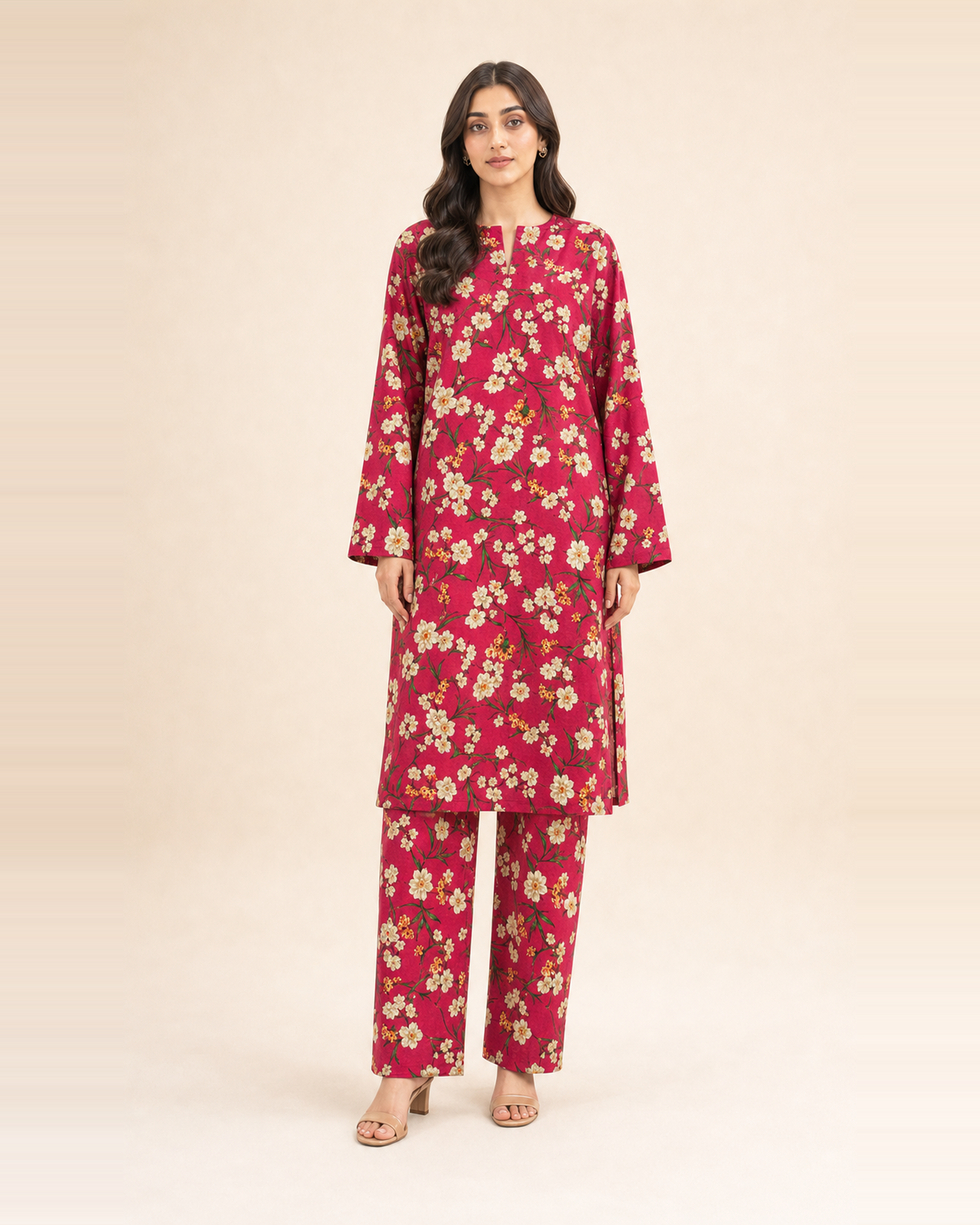 2 Piece Printed Lawn Suit