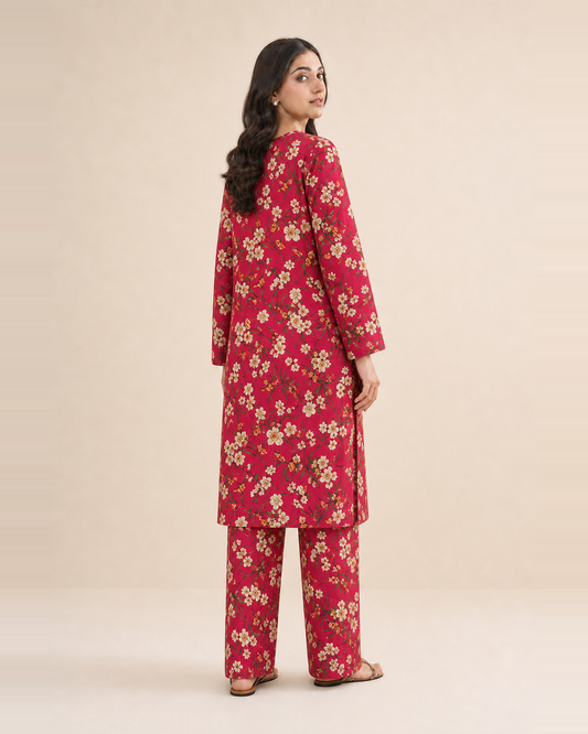2 Piece Printed Lawn Suit