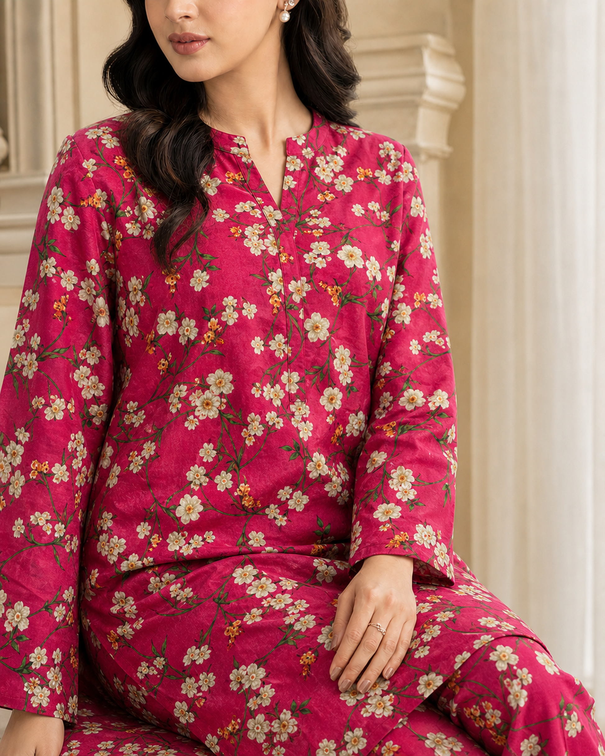 2 Piece Printed Lawn Suit