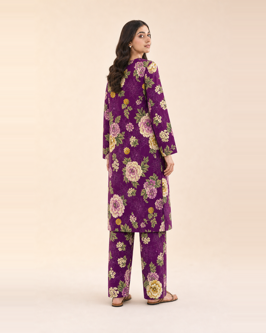 2 Piece Printed Lawn Suit