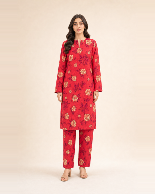 2 Piece Printed Lawn Suit