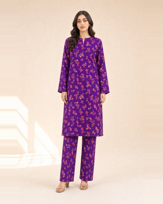 2 Piece Printed Lawn Suit
