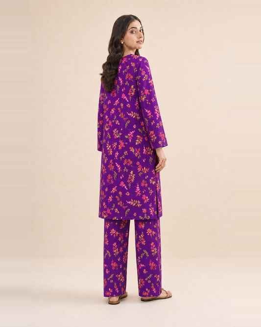 2 Piece Printed Lawn Suit
