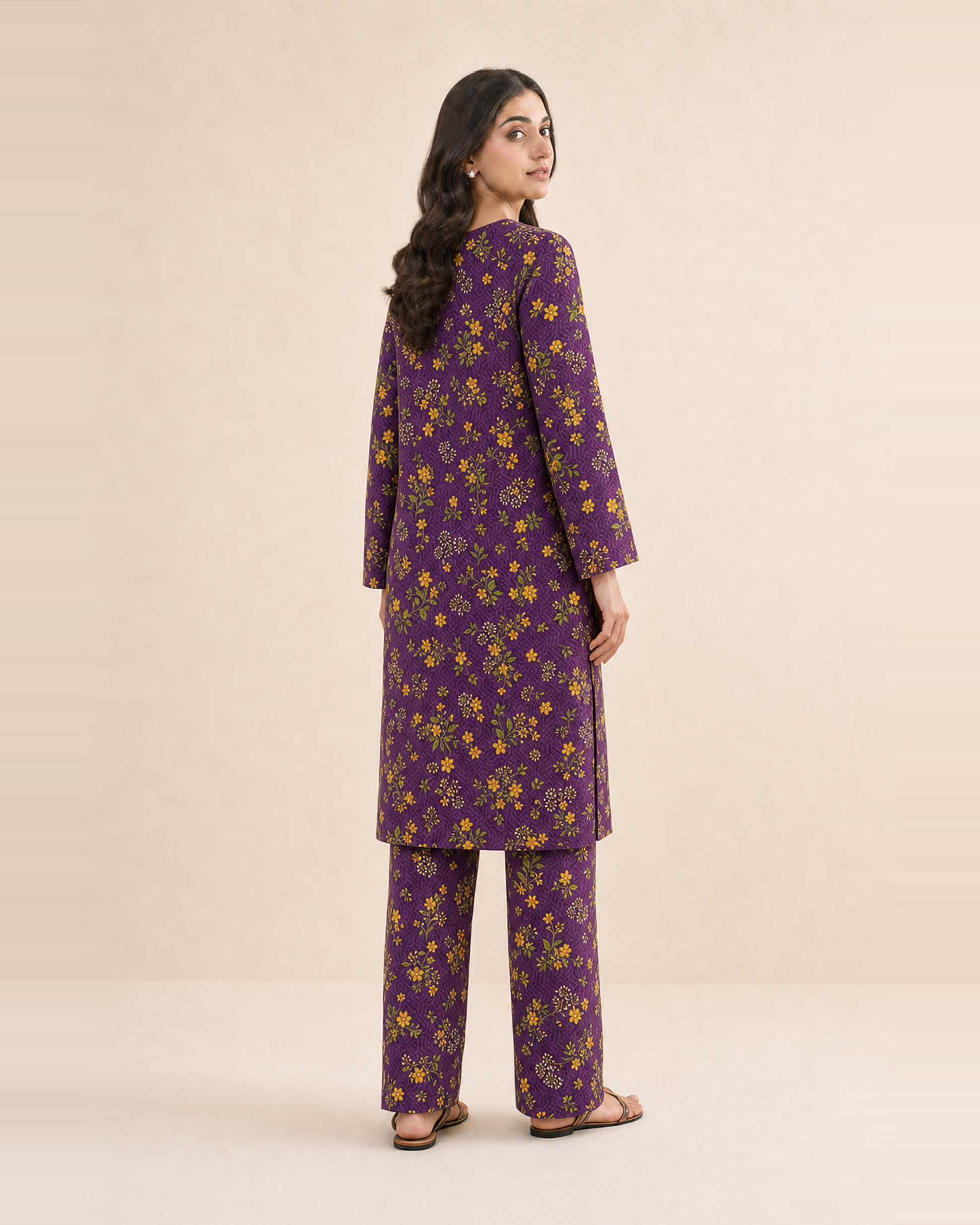 2 Piece Printed Lawn Suit