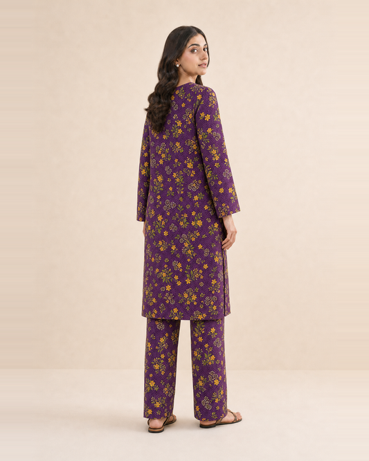 2 Piece Printed Lawn Suit