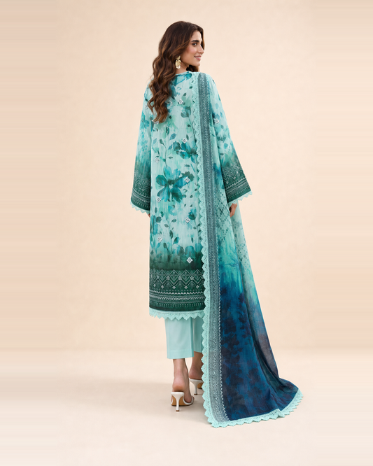 3 Piece Printed Lawn Suit