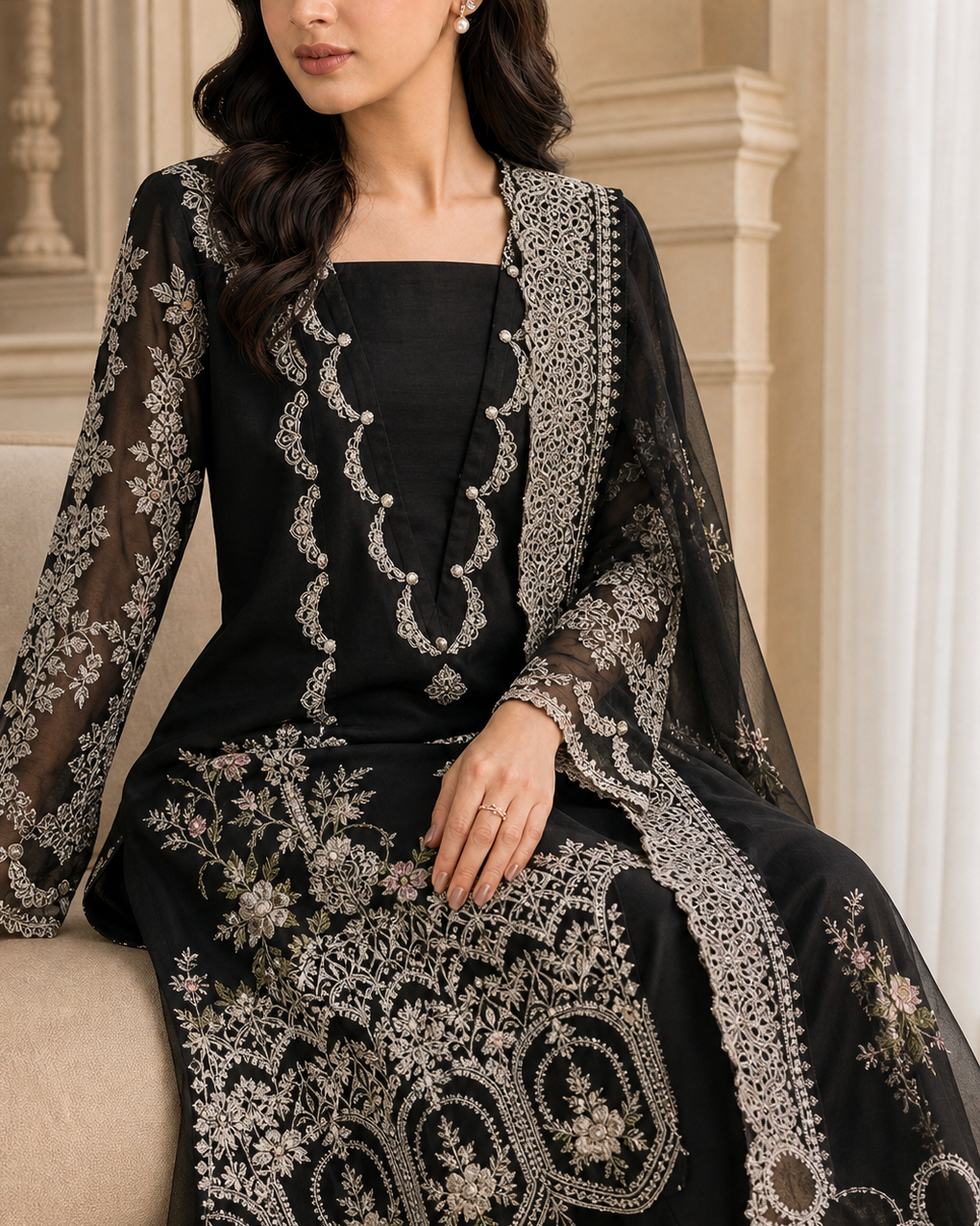 3 Piece Printed Lawn Suit