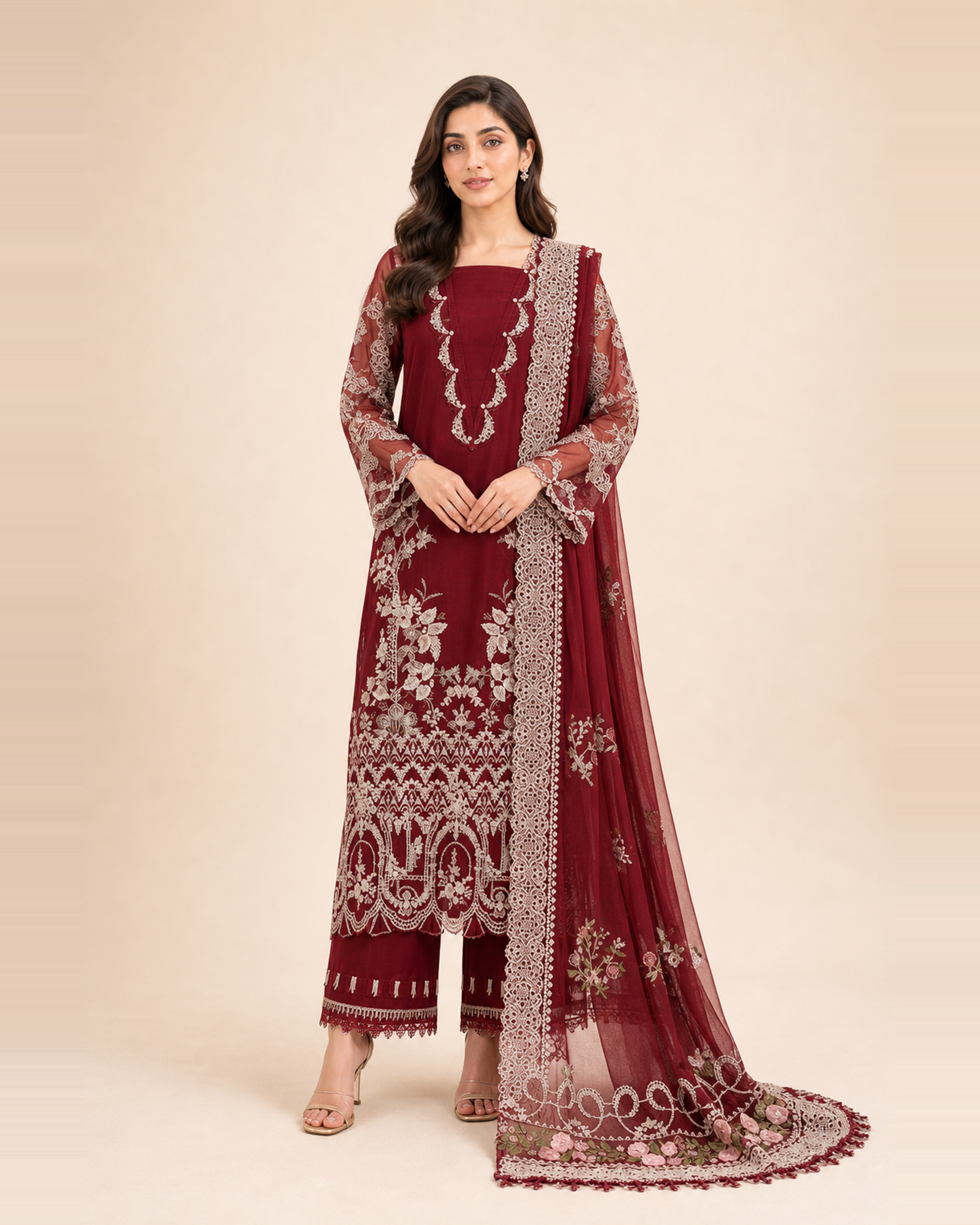 3 Piece Printed Lawn Suit