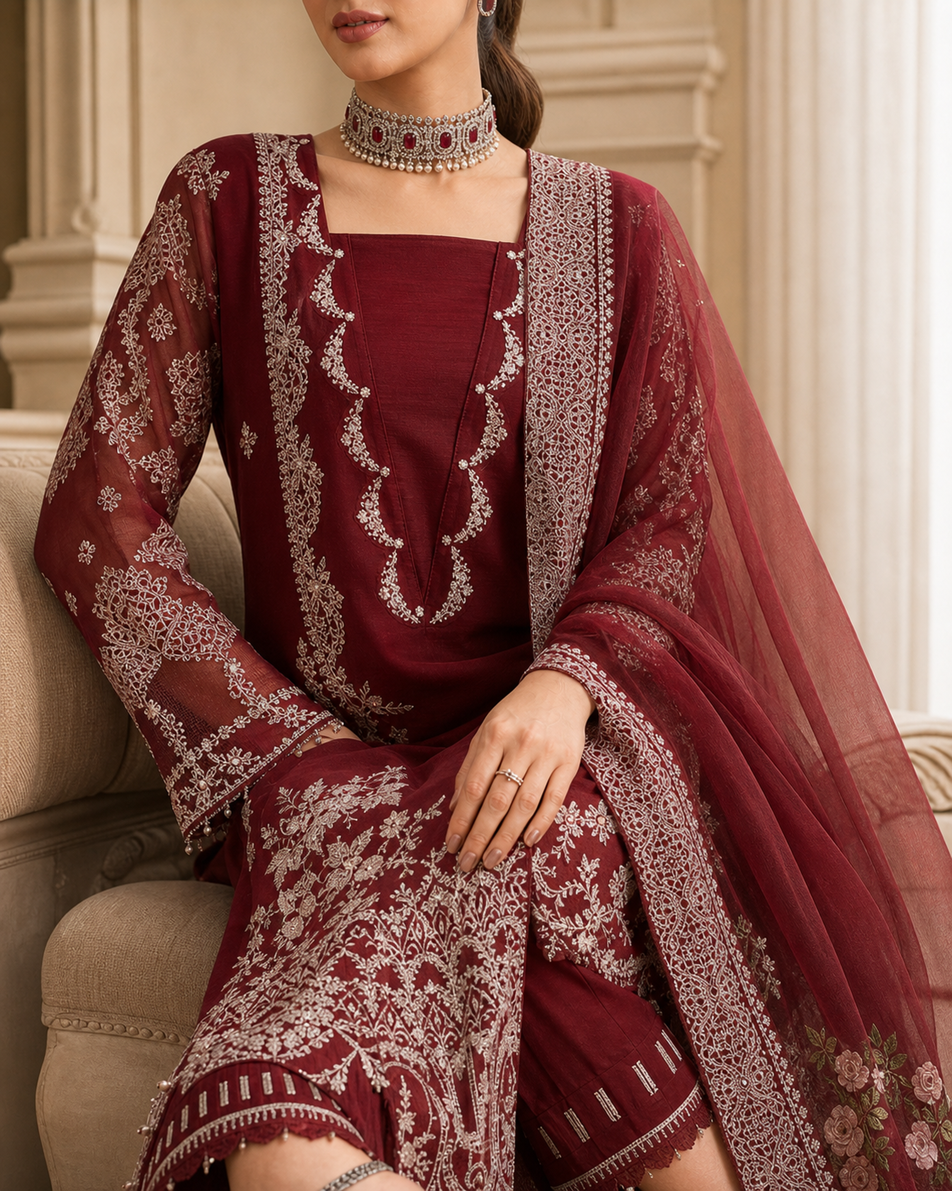 3 Piece Printed Lawn Suit