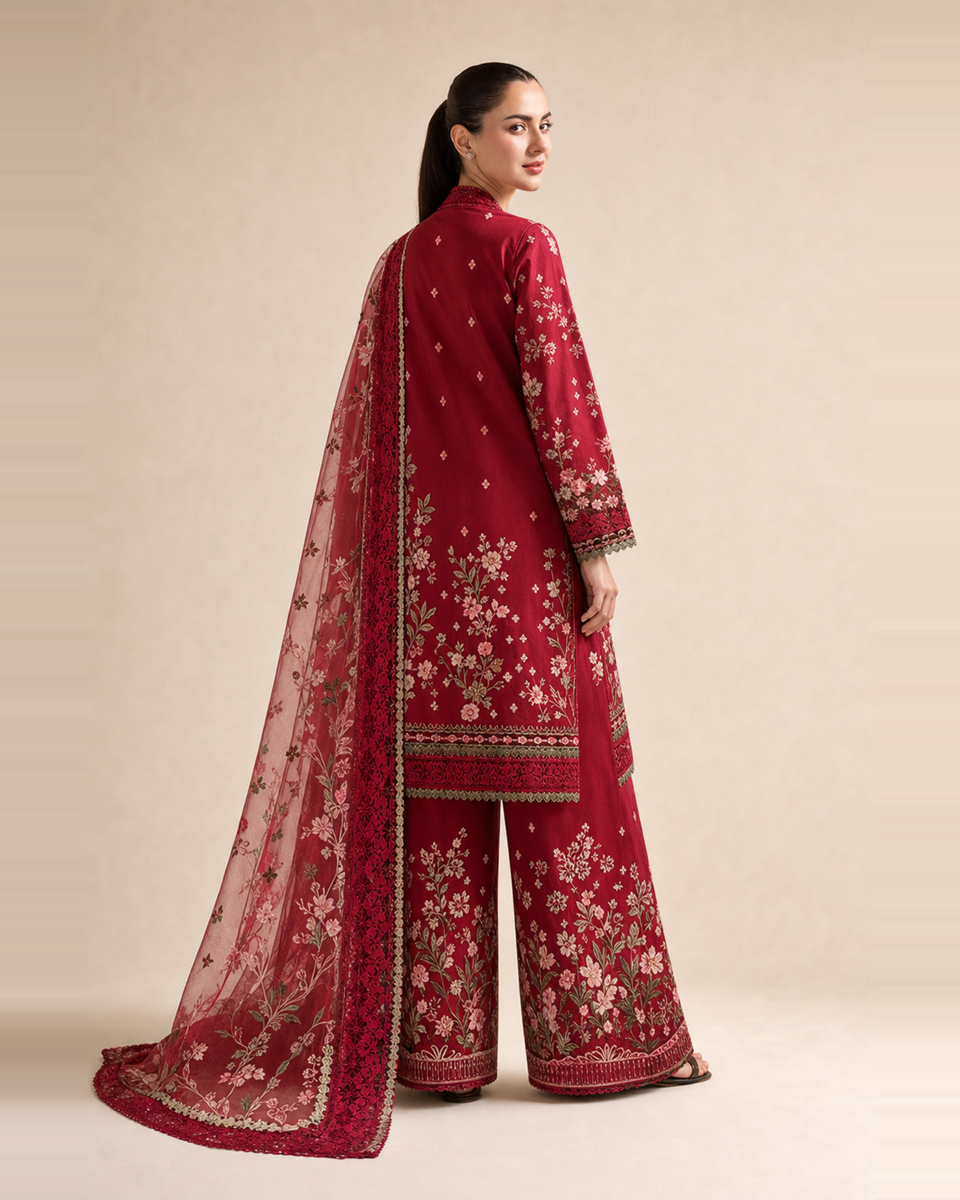 3 Piece Printed Lawn Suit