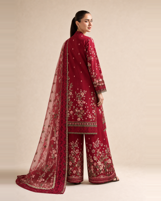 3 Piece Printed Lawn Suit