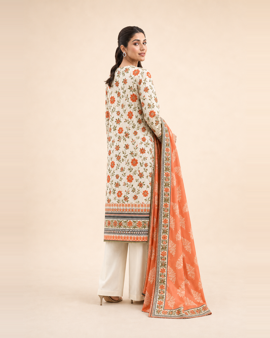 3 Piece Printed Lawn Suit